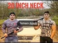 Worlds Biggest Neck Of 16 Year Old Boy Viral Video Of Tamaev Asxab
