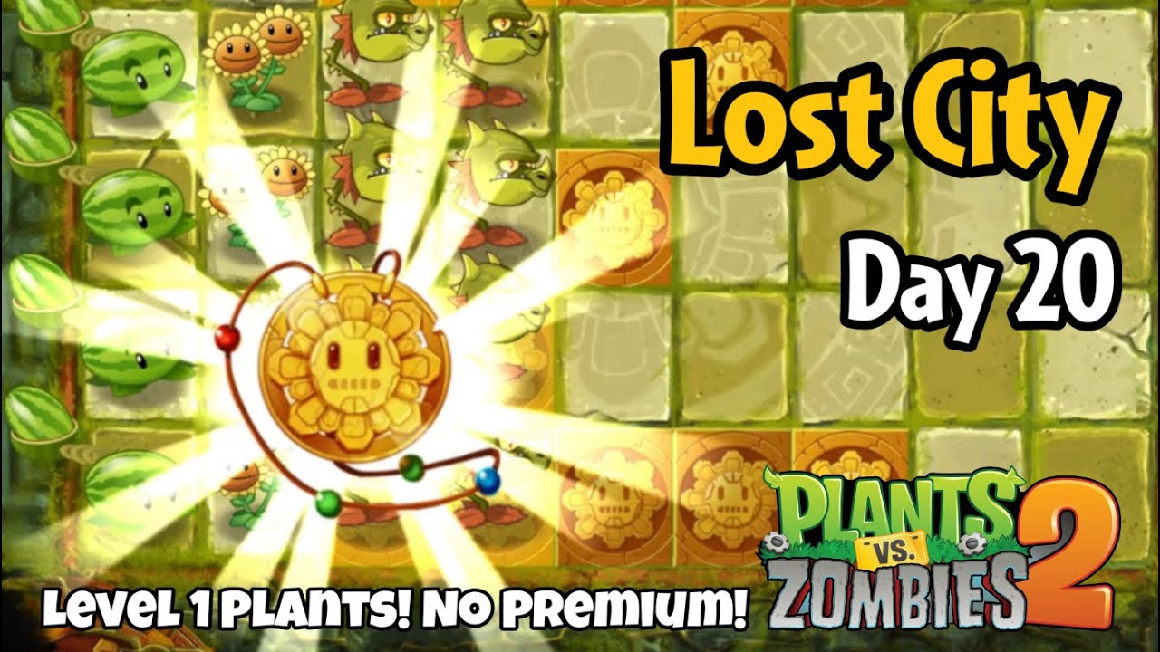 Plants vs Zombies 2 | Lost City Day 20 - YouTube