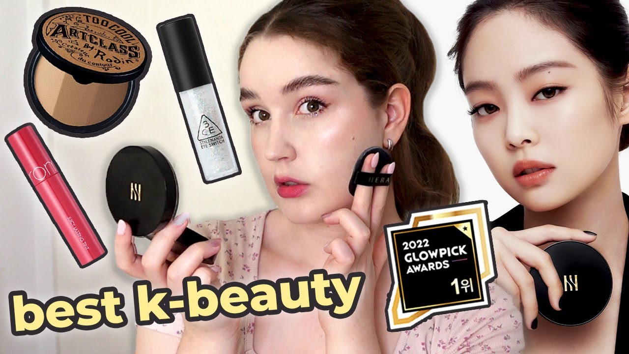 Trying Award Winning K-Beauty | Best Korean Makeup Products 2023