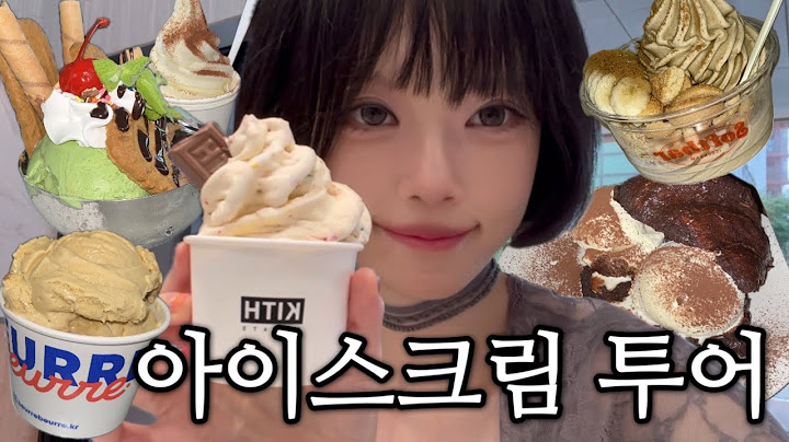 Ice Cream Addict's Mukbang Vlog (Seongsu, Munrae)