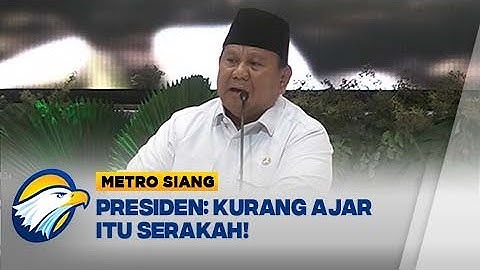 Beras Oplosan. Presiden: Kurang Ajar Itu Serakah!