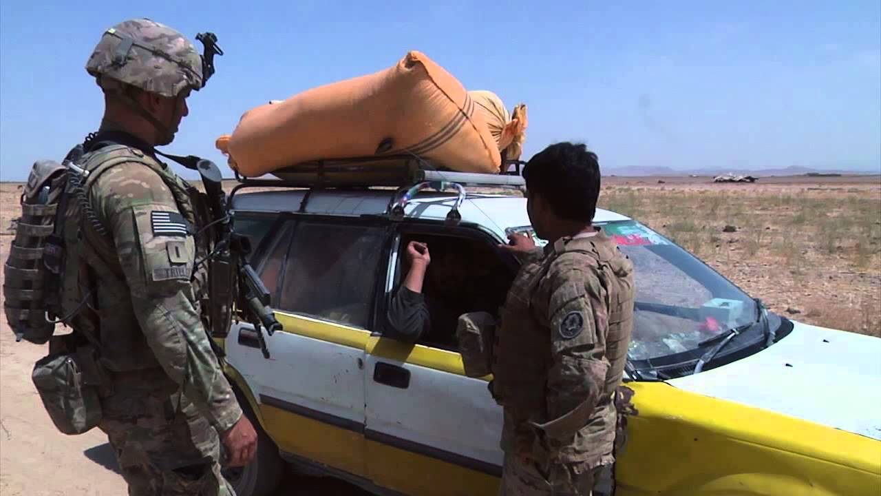 Ghost Platoon Patrol at Kandahar Air Field