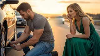 картинка: 🚶‍♂️💔 Бедный отец-одиночка помог 🚗 — и встретил ВЛАДЕЛИЦУ 🏭 крупнейшего автозавода в БРАЗИЛИИ 🇧🇷✨