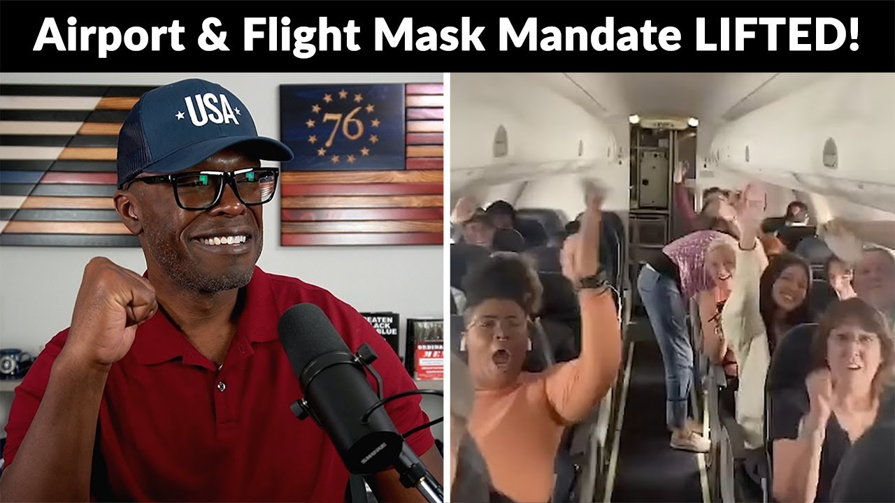 Federal Judge STRIKES DOWN Mask Mandate For Airports & Flights! YouTube