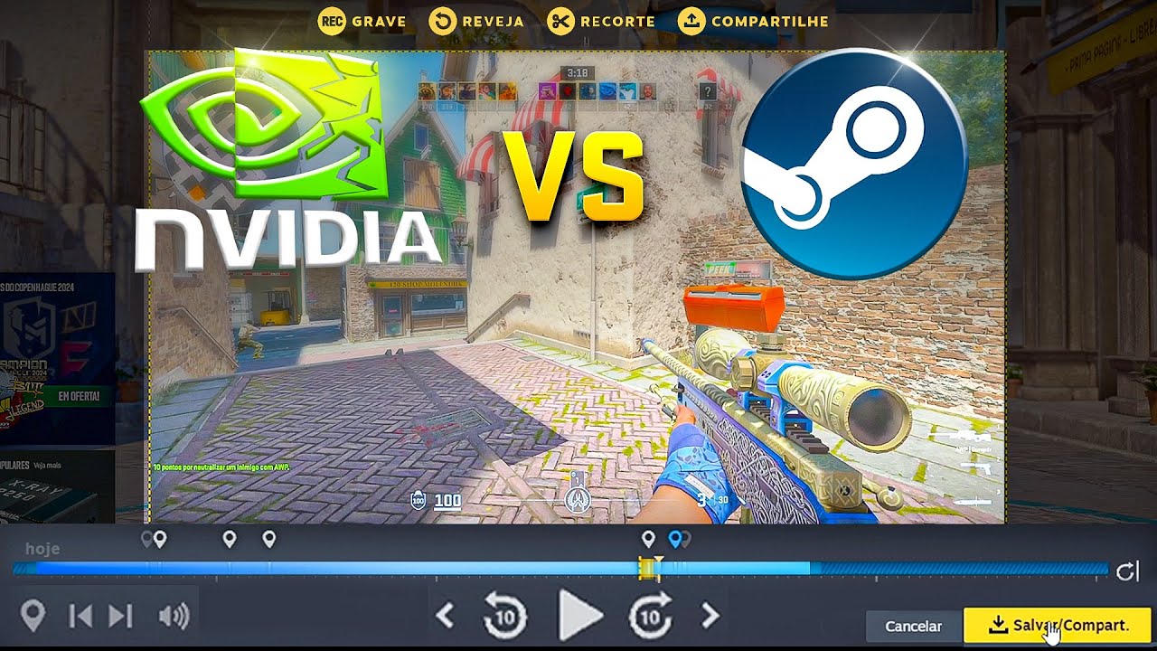 A VALVE criou uma GUERRA com a NVIDIA... NOVA FERRAMENTA de CLIPS e GRAVAÇÃO nativa