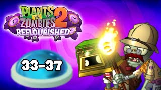 Plants Vs. Zombies 2 Reflourished: Lost City Nights 33-37