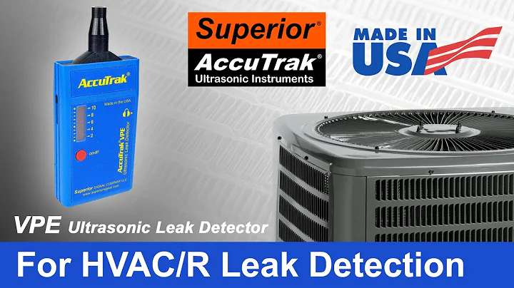AccuTrak VPE Ultrasonic Leak Detector for HVAC/R Leak Detection