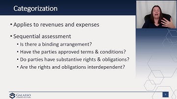 Galasso Learning Solutions: GASB Preliminary Views – Revenue and Expense Recognition