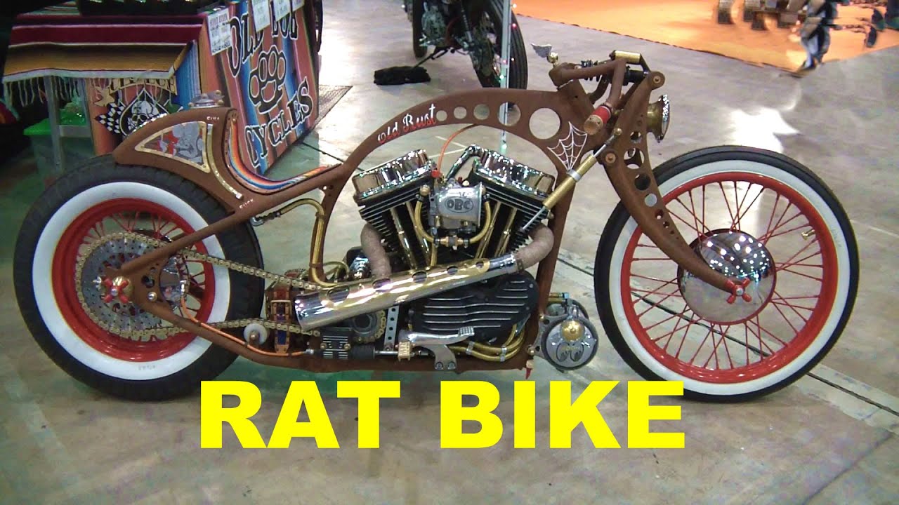 Rat Bike Old Rust the best of custom motorcycles western style 