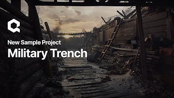 Military Trench | New Sample Project | Now on Fab