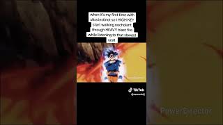 Goku listening to slowed yeat in the big 26 #roadto1k #memes #goku #dragonballsuper #anime #roadto2k