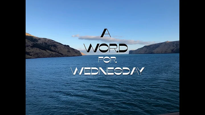 A Word For Wednesday, The Testimony of Kenneth War...