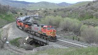 The Mighty Mojave Sub ~ Frankenbonnet, Ferromex, CP ACU Leader, Warbonnet, NS, SP, KCS, and MORE!