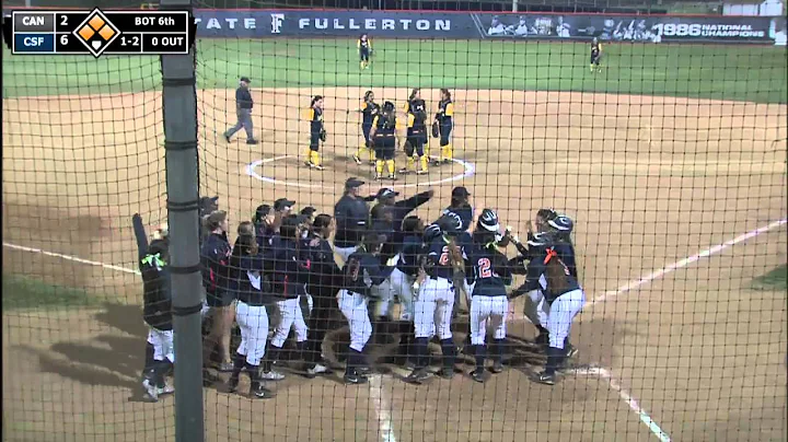 SB: Melissa Sechrest (CSF) with the Walk-Off Grand...