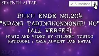 BUKU ENDE NO.204 "NDANG TADINGKONONKU HO" ¶ All Verses screenshot 2