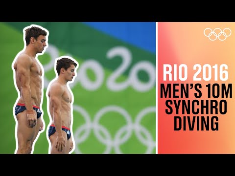 Full Men's Diving 10m Synchro Platform | Rio 2016 Replays | Throwback Thursday