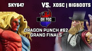 Sky647 (Gill) vs. xDSC | BigBoots (G) - DPO #62 | SFV Grand Finals