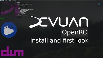 Install and first look at Devuan Beowulf with XFCE and a Tiling Window Manager