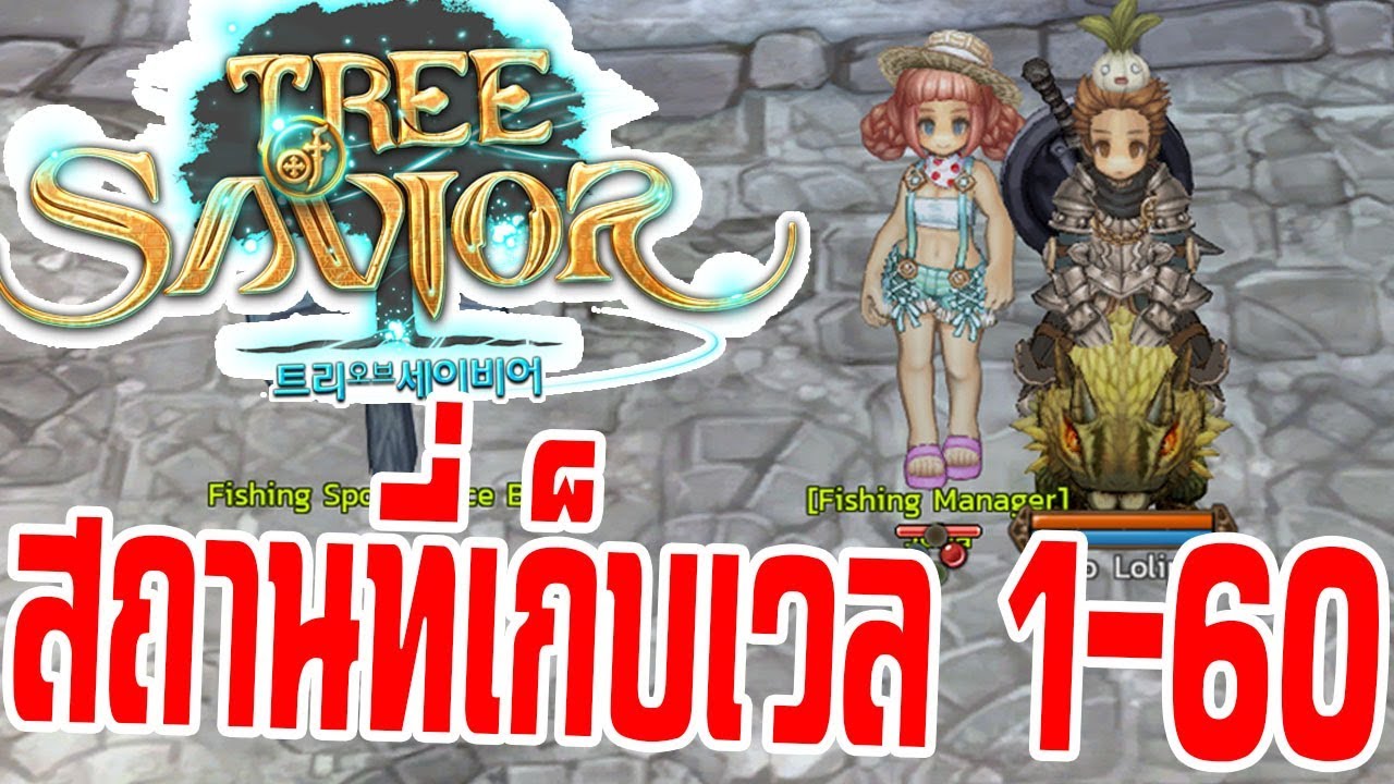 tos วิธีเวล  2022 Update  Tree of Savior [TOS] แนะนำ สถานที่ เก็บเลเวล แบบรวดเร็ว LV 1 - 60