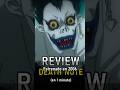 Death Note Review en 1 Minuto #anime #deathnote #otaku #animereview #animeshort