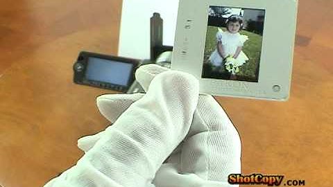 How to Copy a Slide in 3 Seconds using your digital camera and ShotCopy