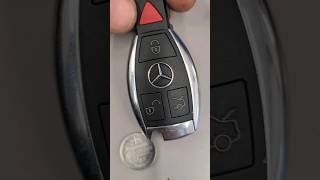 Mercedes Benz Key Fob Battery Replacement Super Easy DIY !!