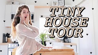 TINY HOUSE TOUR: bright aesthetic!