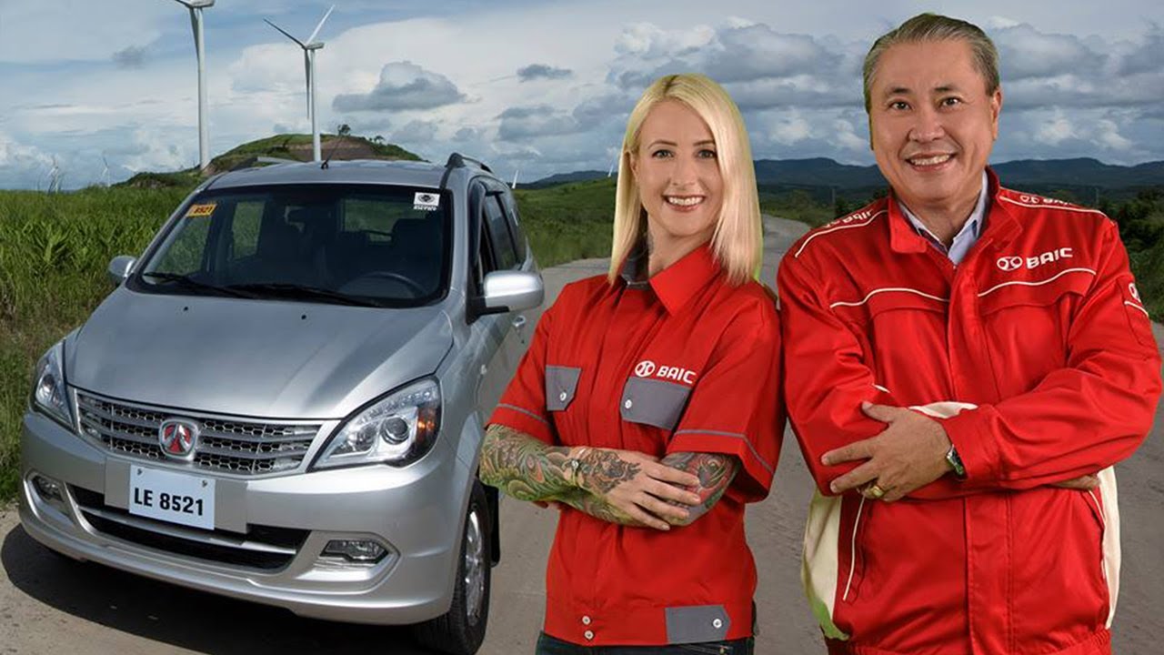 Jaime Dempsey loving the BAIC M20