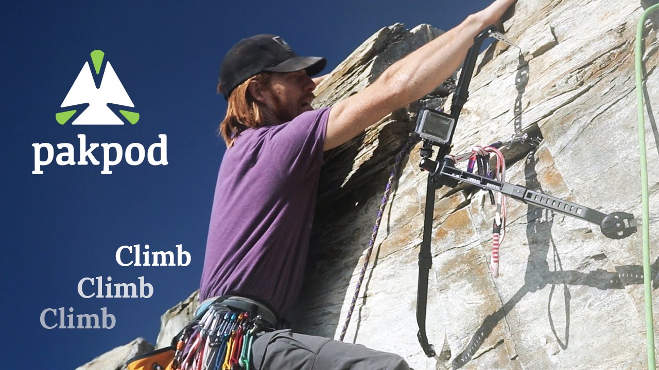 PAKPOD: CLIMBING with the "Ninja Footed" Compact TRIPOD