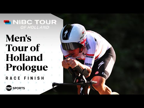 SUPER CLOSE FINISH! ??? | 2025 Men's Tour of Holland Prologue Final KM's | TNT Sports Cycling