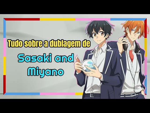 Sasaki to Miyano: anime chegará dublado na Crunchyroll