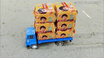 Diy Mini Tractor Stuck in Mud With Parle G Mini Science Project Part 1 | Diy Tractor | #tractorvideo