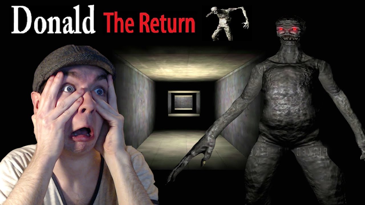 Donald the Return | WORST GAME EVER? | Indie Horror Game | Commentary/Face cam reaction