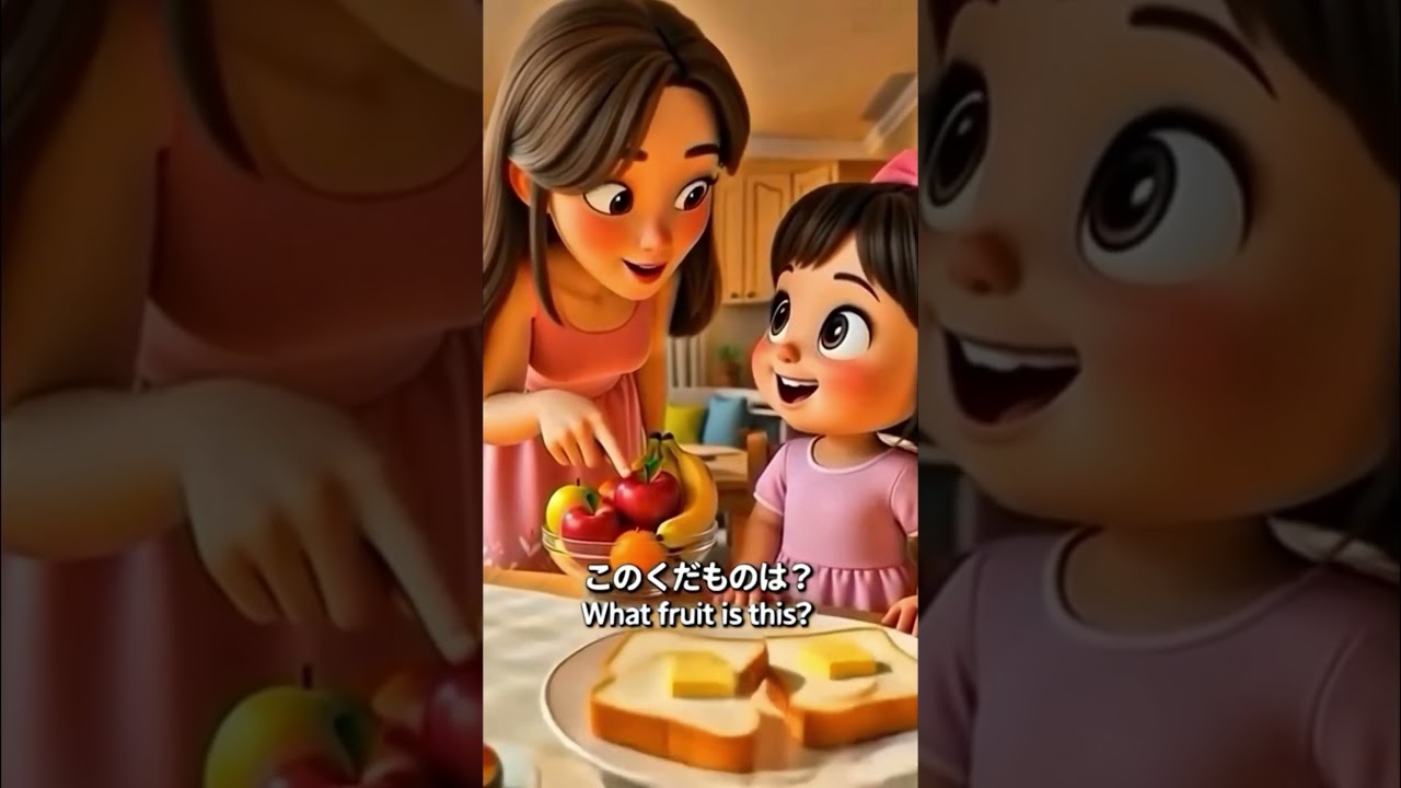 Food - Tiếng Nhật Cho Bé #disney #animation #cartoon #hoctiengnhat #studyjapanese