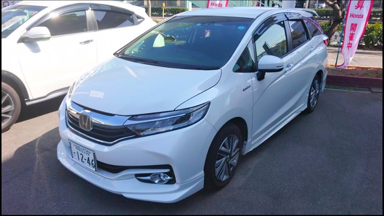 新型シャトル Hybrid X 無限仕様 車両紹介 ラゲッジ エクステリア 外装 を撮影してきた Hondasensing ホンダセンシング マイナーチェンジ Youtube