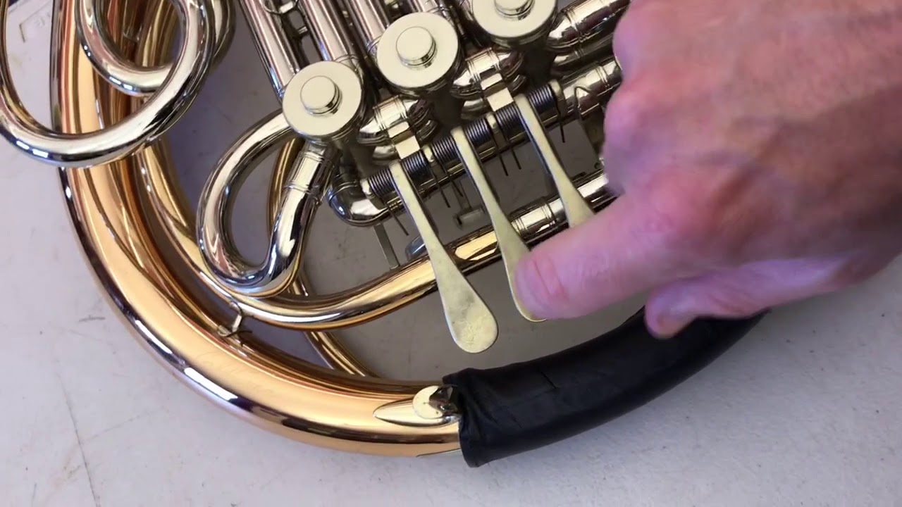 Skill 9 How to Oil the Horn Valves YouTube