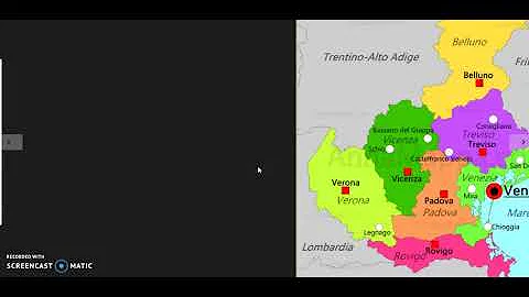 Quali sono le regioni del Nord Est?