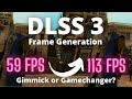 DLSS 3 Frame Generation- major selling point, or worthless marketing gimmick?