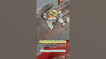 Density Separator for Mica and Stone | High-Purity Separation