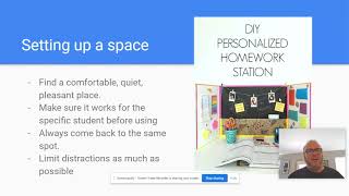 KSD How to set up a learning area at home.