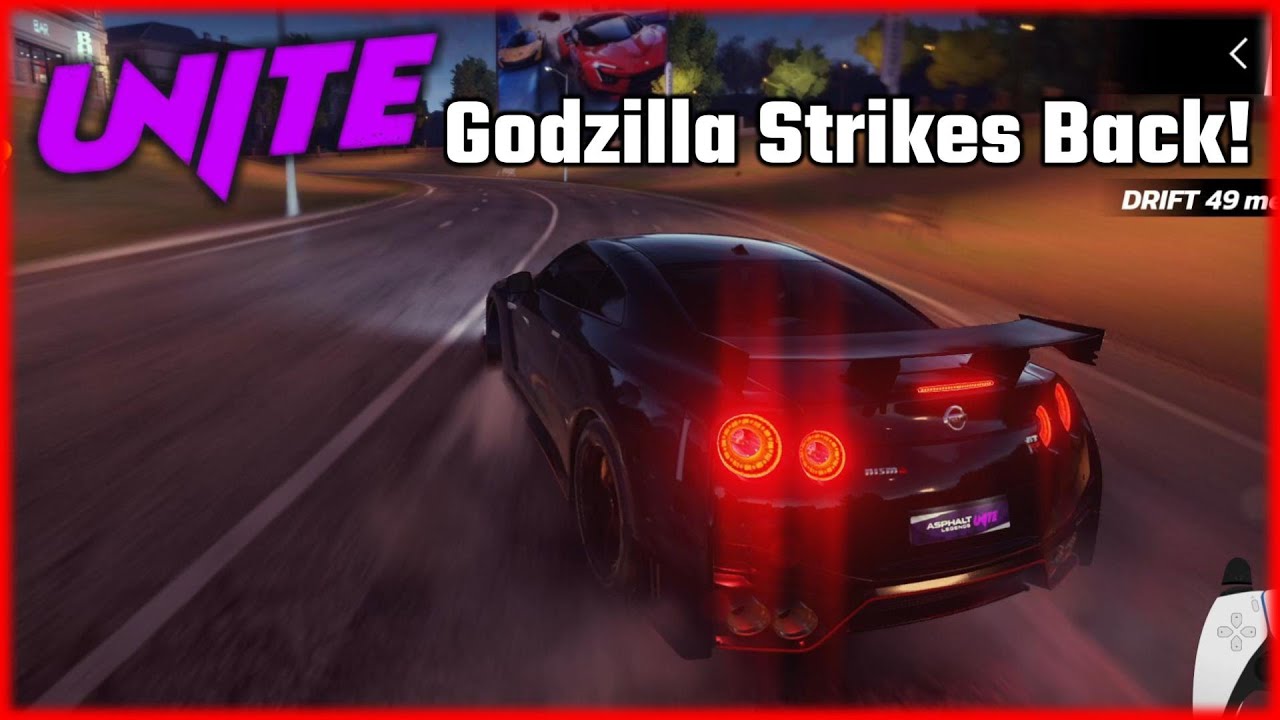 Godzilla Strikes Back! | Asphalt Legends Unite Nissan GT-R NISMO Maxed Multiplayer