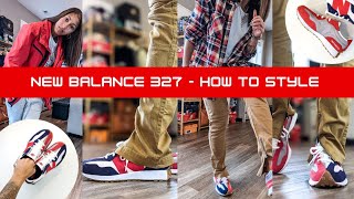 NEW BALANCE 327! How to Style + On Foot New Balance 327 PLUS Differences Adults and Kids!