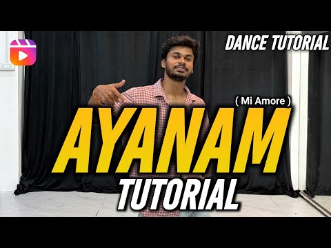 Ayanam - Mi Amore ❤️ Dance Tutorial | Insta Trending Dance #ayanam #ritaribo