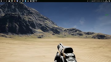 UE4 Crater Heightmap Test