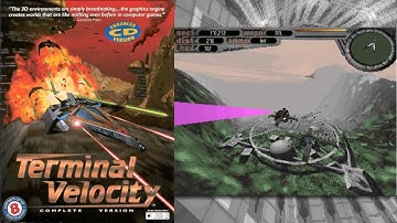 Terminal Velocity (1995) - Episode 1 playthrough + secret level - Playing good MS-DOS games 4