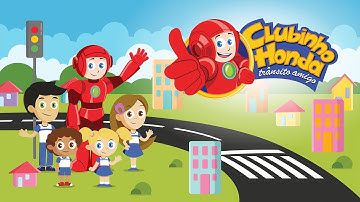 Clubinho Honda: Aventuras no trânsito | Episódio 1# - Semáforos e faixa de pedestres