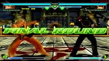 King of Fighters Maximum Impact 2: Regulation A (Ryo Sakazaki) vs (Kyo Kusanagi Classic)