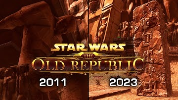 Old VS New Korriban/Tython Graphics in SWTOR 2023