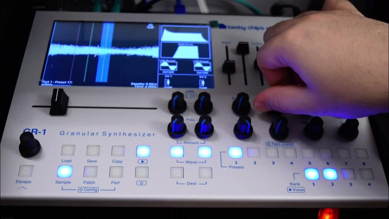 Tasty Chips GR1 Granular Synthesizer Demo YouTube