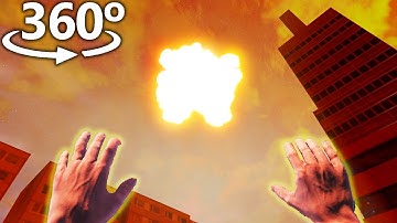 Sun EXPLOSION in 360° | VR / 4K 😧